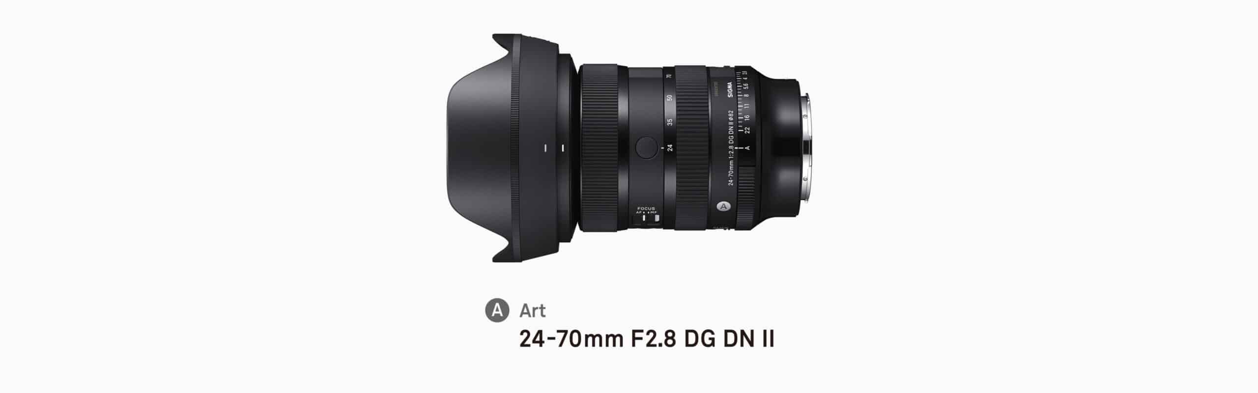 لنز سیگما Sigma 24-70mm f/2.8 DG DN II Art (مانت سونی E)