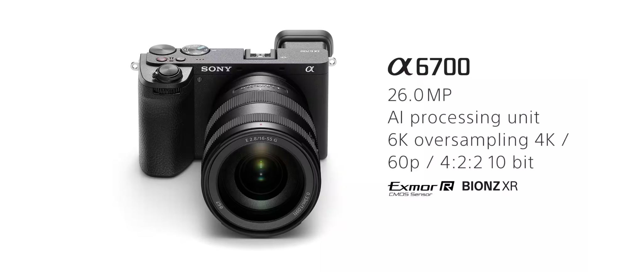 دوربین بدون آینه سونی Sony a6700 with 16-50mm f/3.5-5.6 Lens