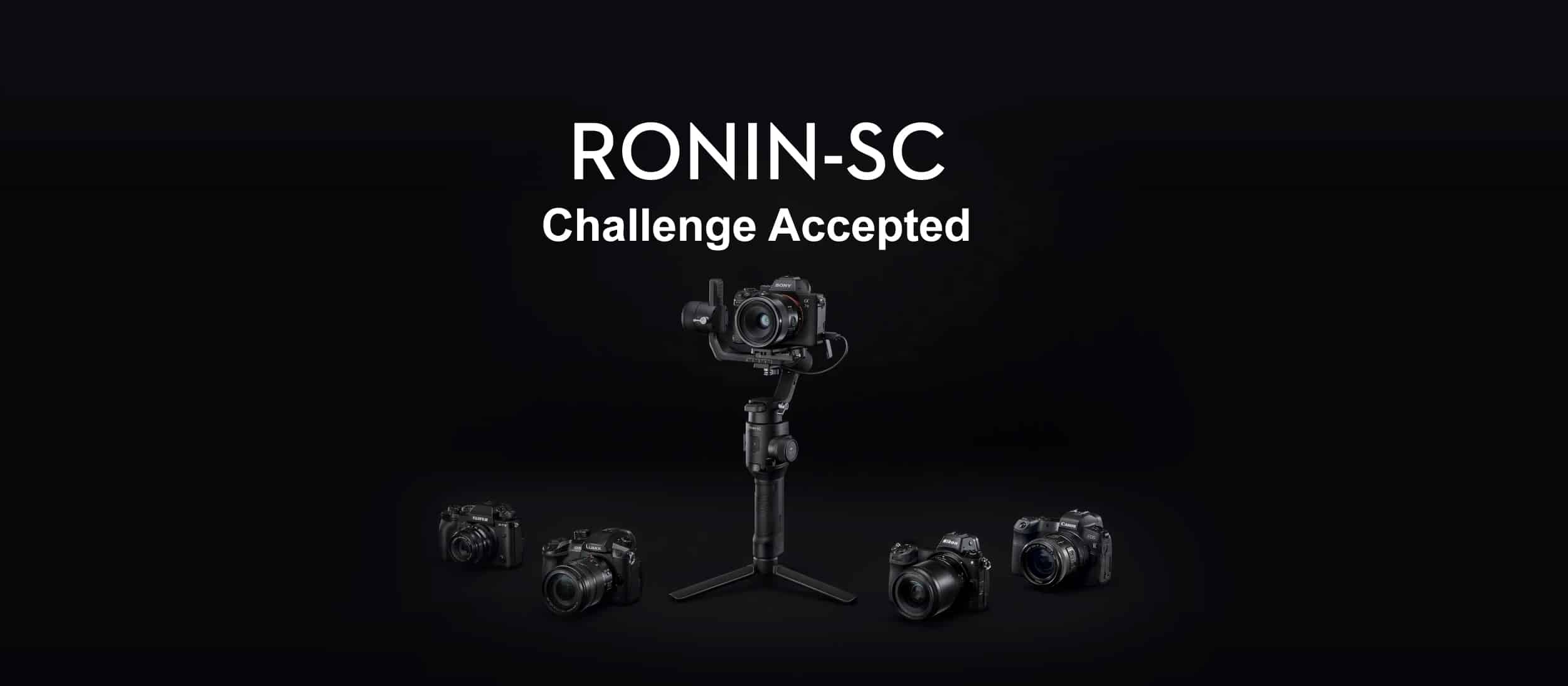 گیمبال دوربین دی جی آی DJI Ronin-SC Gimbal Stabilizer