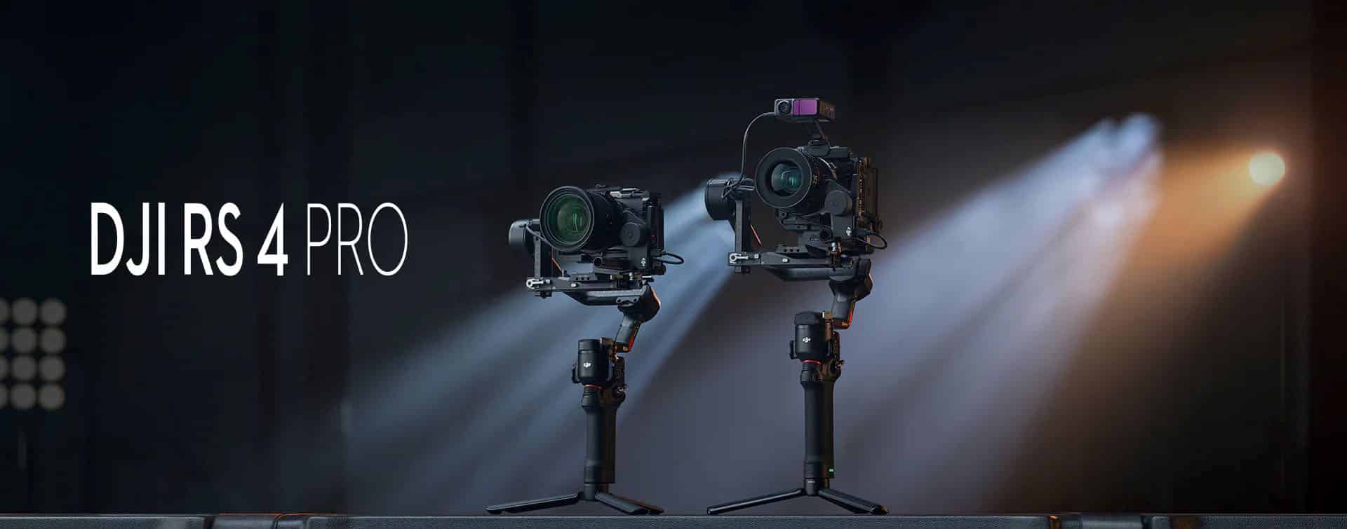 گیمبال دوربین دی جی ای DJI RS 4 Pro Gimbal Stabilizer combo