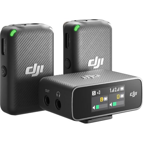 میکروفون بی سیم DJI Mic مدل دو فرستنده