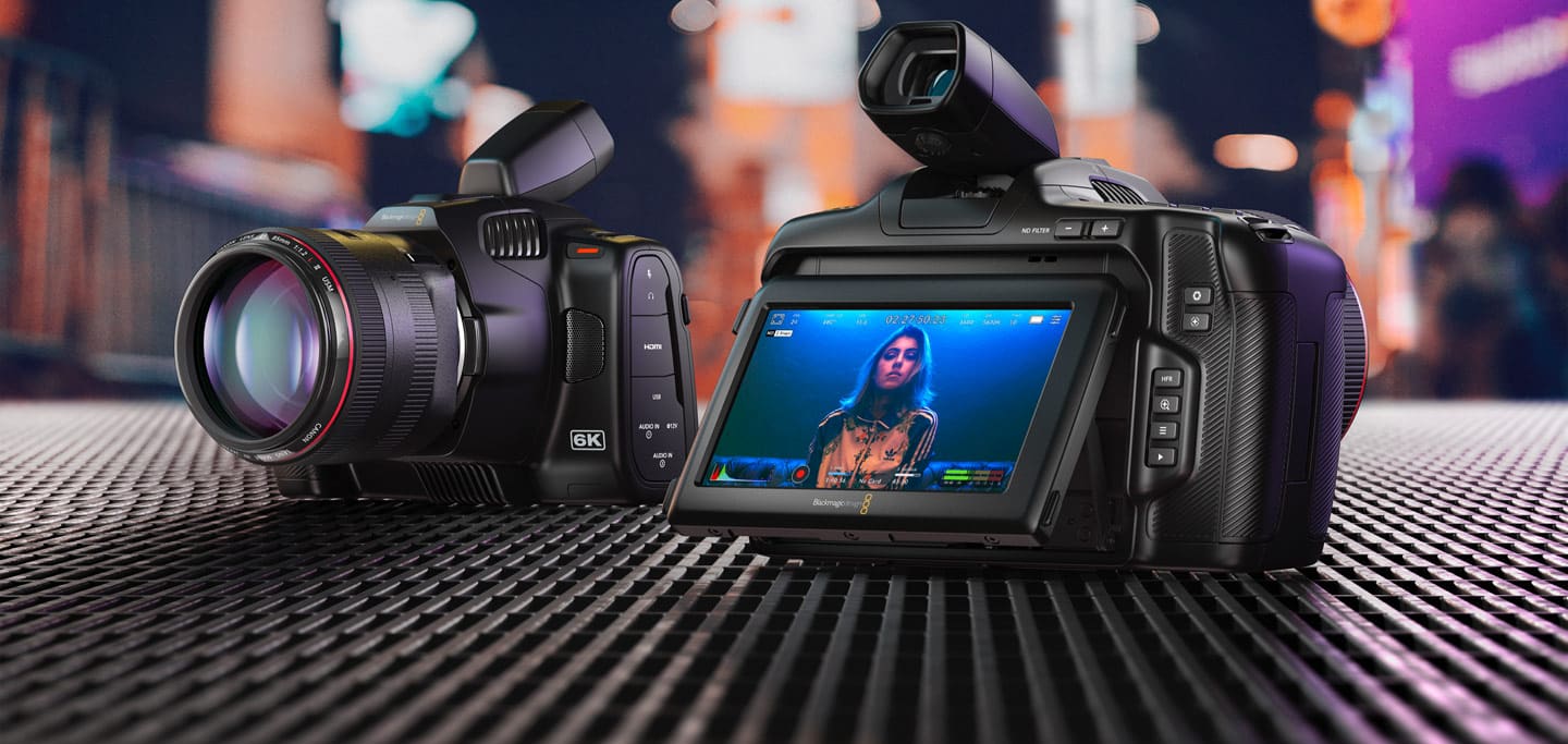 دوربین سینمایی بلک مجیک Blackmagic Design Pocket Cinema 6K Pro (Canon EF Mount)