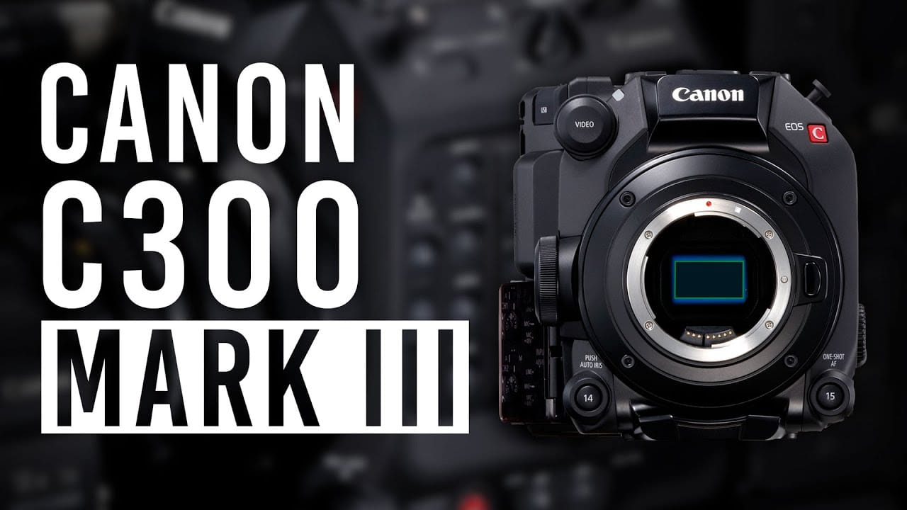 دوربین سینمایی دیجیتال کانن (Canon EOS C300 Mark III (EF Mount 