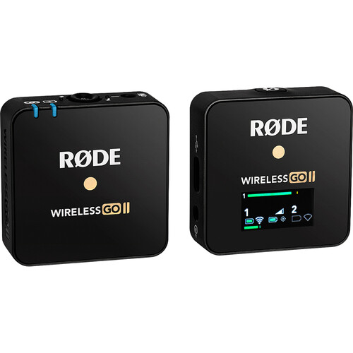 سیستم میکروفون بی‌سیم RODE Wireless GO II (مدل تک کاناله)