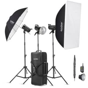 کیت فلاش استودیو سه شاخه گودوکس Godox SK400II-V Studio Flash Kit