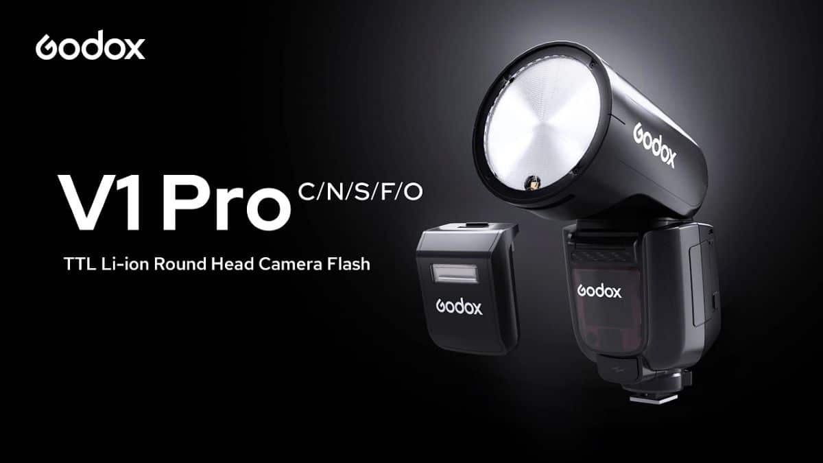 فلاش اسپید لایت گودکس Godox V1Pro C Flash برای کانن