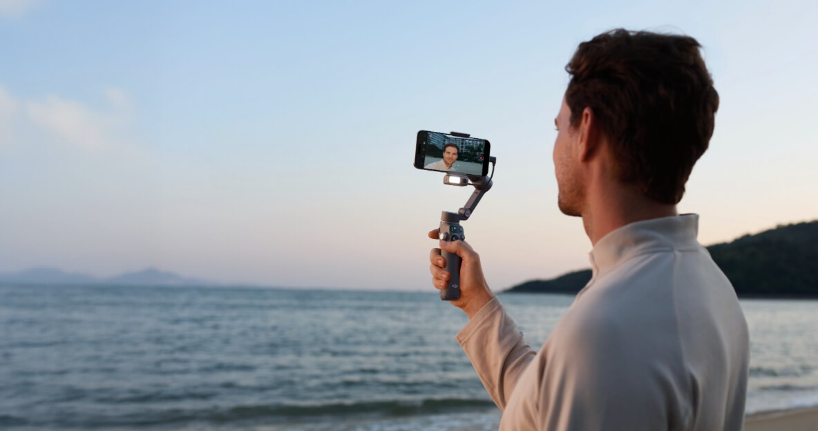 گیمبال و لرزشگیر موبایل دی جی ای DJI Osmo Mobile 7P Smartphone Gimbal