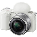 دوربین بدون آینه Sony ZV-E10 با لنز 16-50mm – سفید