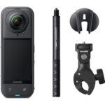 باندل دوربین Insta360 X5 360 برای موتور سیکلت