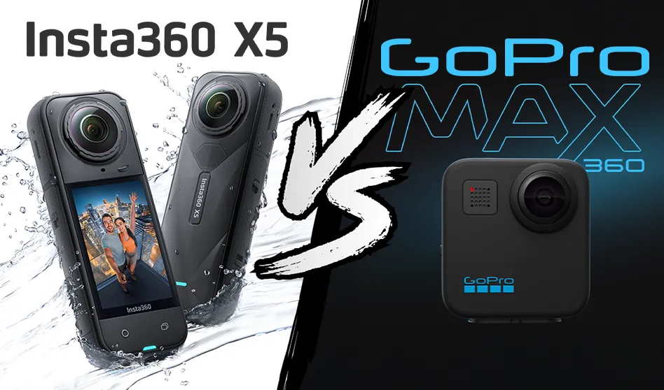برترین دوربین 360 درجه 2025: Insta360 X5 یا GoPro Max؟