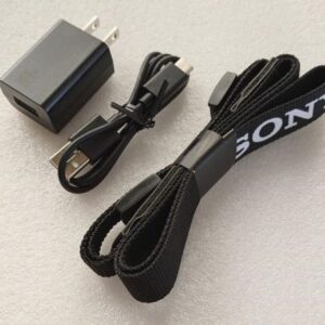 کیت آداپتور اصلی Sony AC-UUD12 همراه بند شانه‌ای – مناسب دوربین‌های سری Alpha