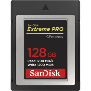 کارت حافظه SanDisk Extreme PRO CFexpress Type B ظرفیت ۱۲۸ گیگابایت