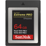 کارت حافظه SanDisk Extreme PRO CFexpress Type B ظرفیت ۶۴ گیگابایت