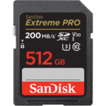 کارت حافظه سن‌ دیسک 512 گیگ Extreme PRO UHS-I