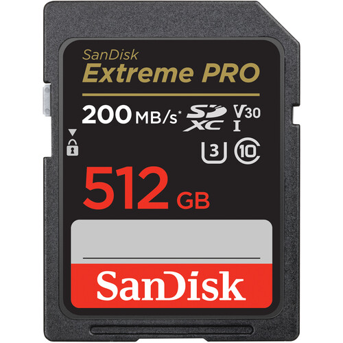 کارت حافظه سن‌ دیسک 512 گیگ Extreme PRO UHS-I