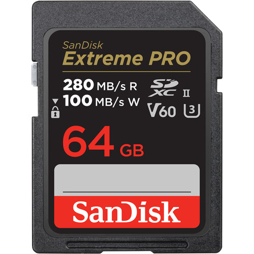 کارت حافظه سن‌دیسک ۶۴ گیگ SanDisk Extreme PRO UHS-II