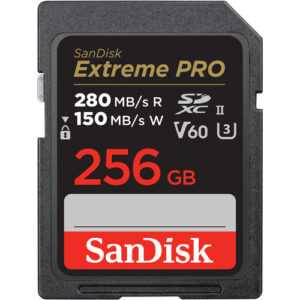 کارت حافظه سن‌دیسک ۲۵۶ گیگ SanDisk Extreme PRO UHS-II