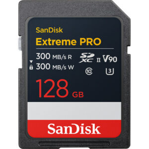 کارت حافظه SDXC سن‌دیسک ۱۲۸ گیگ Extreme PRO UHS-II