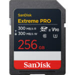 کارت حافظه SDXC سن‌دیسک ۲۵۶ گیگ Extreme PRO UHS-II