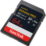 کارت حافظه SDXC سن‌دیسک ۶۴ گیگ Extreme PRO UHS-II
