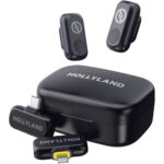 میکروفون بی‌سیم دو نفره Hollyland LARK A1 Combo (مشکی)