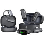 میکروفون بی‌سیم دو نفره Hollyland LARK MAX 2 Ultimate Combo مخصوص دوربین و موبایل