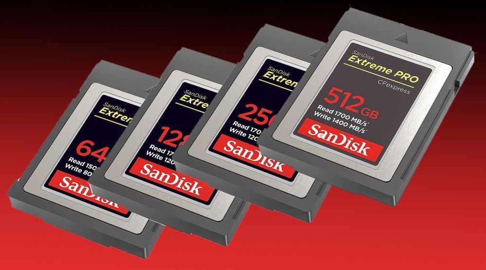 کارت حافظه SanDisk Extreme PRO CFexpress Type B ظرفیت ۲۵۶ گیگابایت