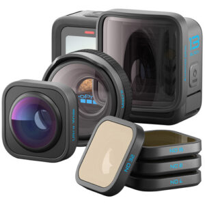 دوربین GoPro HERO13 Black همراه با مجموعه لنزهای سری HB