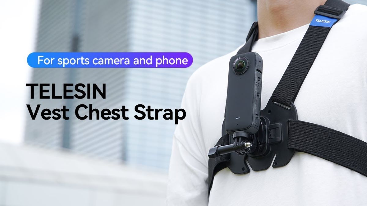 بند سینه‌ای Telesin Vest Chest Strap v2 مخصوص دوربین‌های اکشن