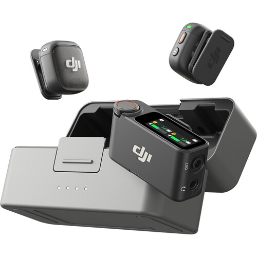 میکروفون بیسیم دو نفره DJI Mic 3 برای دوربین و گوشی