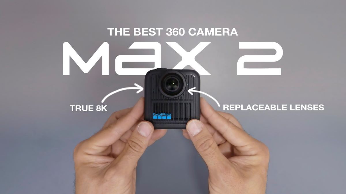 با GoPro Max 2 آشنا شوید؛ تجربه واقعی ۸K در فیلم‌برداری ۳۶۰