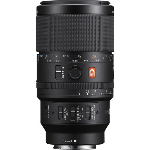 لنز ماکرو فول‌فریم سونی Sony FE 100mm f/2.8 GM با مانت E