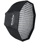 سافت باکس Godox Octa با رینگ بوئنز و گرید سایز ۹۵ سانتی‌متر
