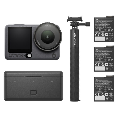 دوربین اکشن DJI Osmo Action 6 مدل Adventure Combo