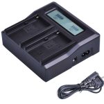 شارژر دوبل باتری سونی NP-F970 با نمایشگر LCD