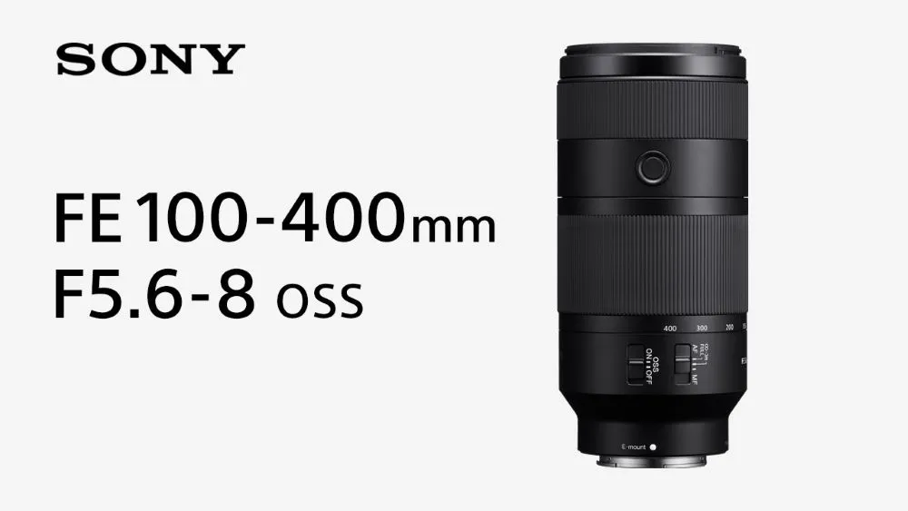 لنز سونی Sony FE 100-400mm f/5.6-8 OSS (مانت Sony E)